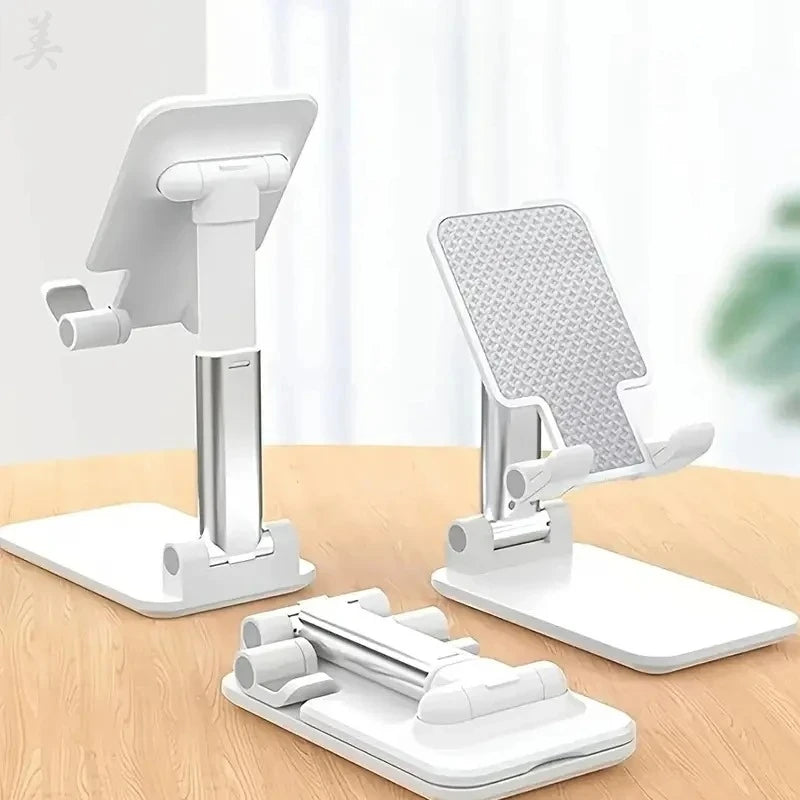 Soporte Plegable de Aluminio para Celular y Tablet