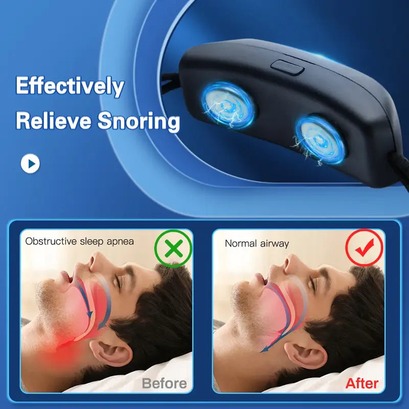 Dispositivo Anti-Ronquidos EMS Pulse - uso