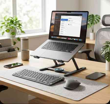 DeskRise – Foldable Laptop Stand